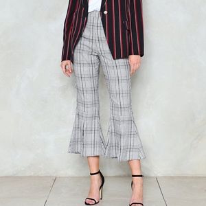 Nasty Gal For Kicks Check pants